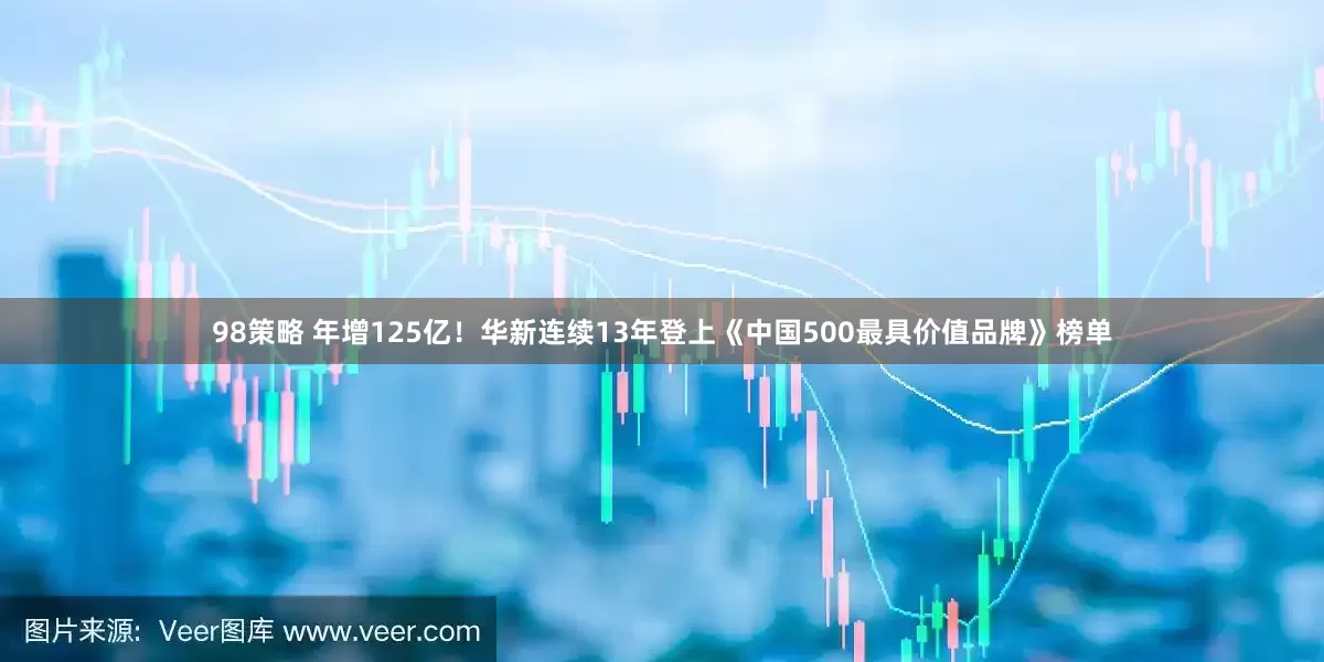 98策略 年增125亿！华新连续13年登上《中国500最具价值品牌》榜单